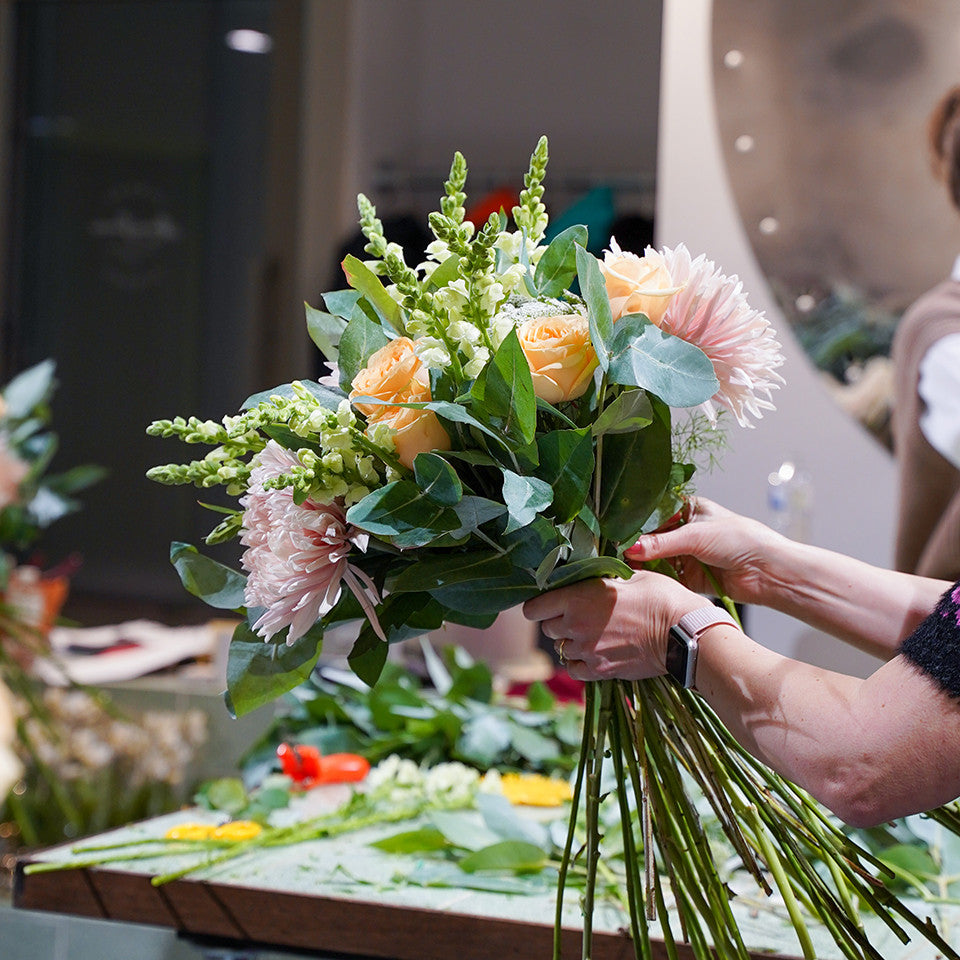 Flower Workshop | Classic Style Hand-tied Bouquet