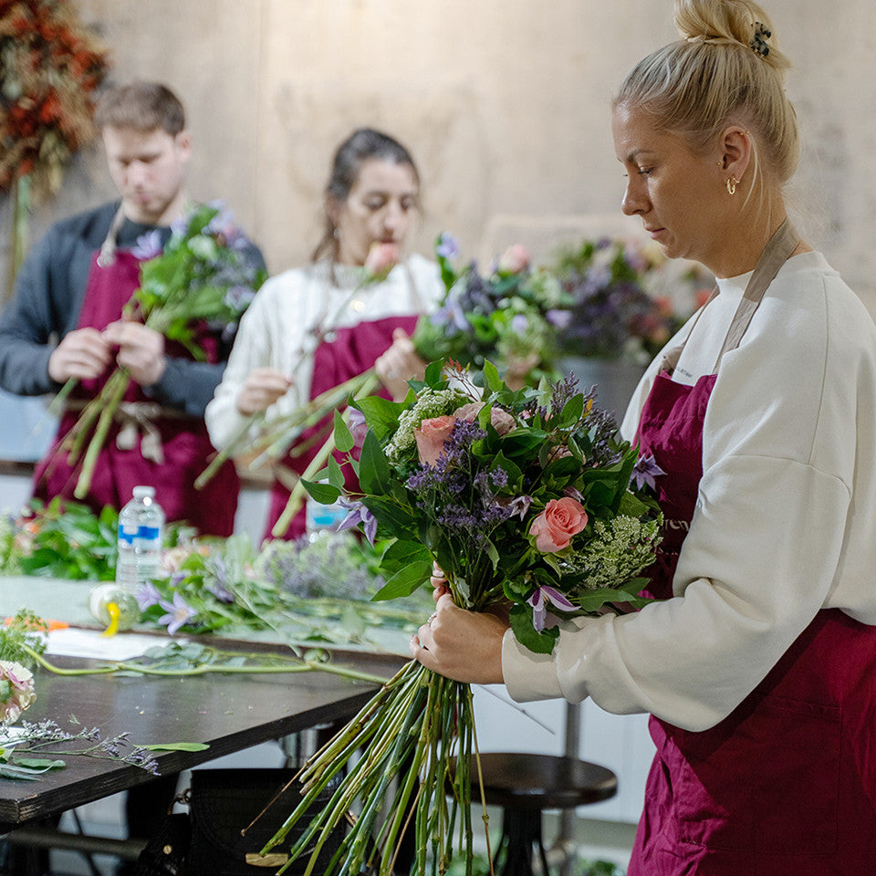 Flower Workshop | Classic Style Hand-tied Bouquet