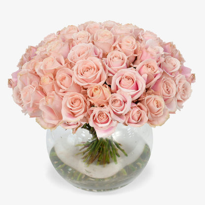 cherry blossom luxury flower bouquet by Moyses Stevens UAE featuring Pink Roses.