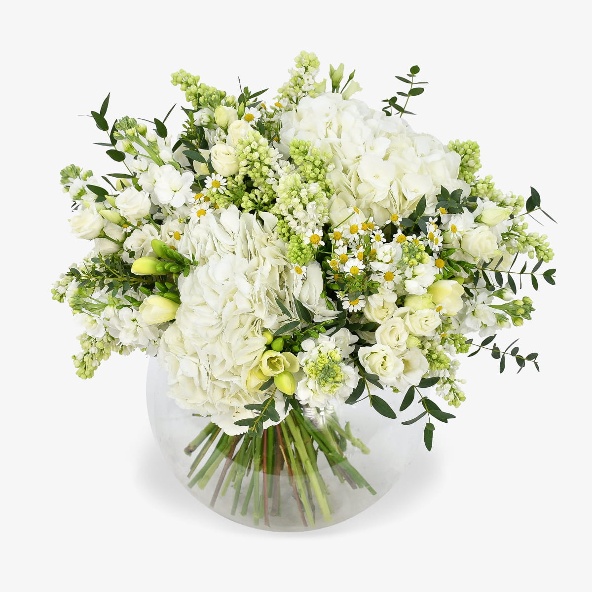 the athenian luxury flower bouquet by Moyses Stevens UAE featuring Roses, Spray Roses, Alstroemeria, Daisies, Delphinium, Pistache